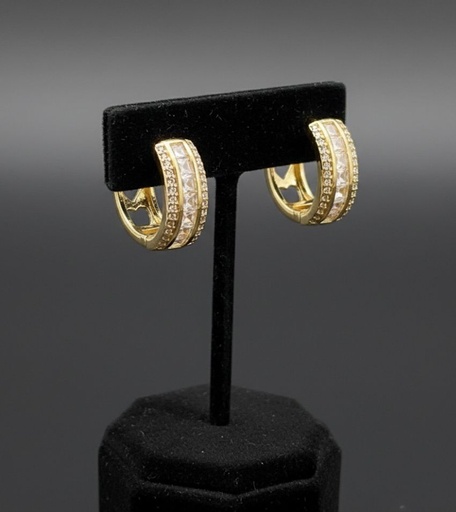 [AE05] ARGOLLA ENCHAPE DRD BRILLANTE PIEDRA PEQ