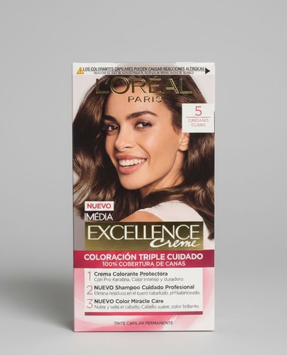 [7501027275080] L'OREAL TINTE CASTAÑO CLARO #5