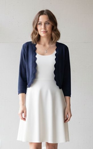 ZAC&RACHEL BOLERITO AZUL MARINO ST81MV26KAM