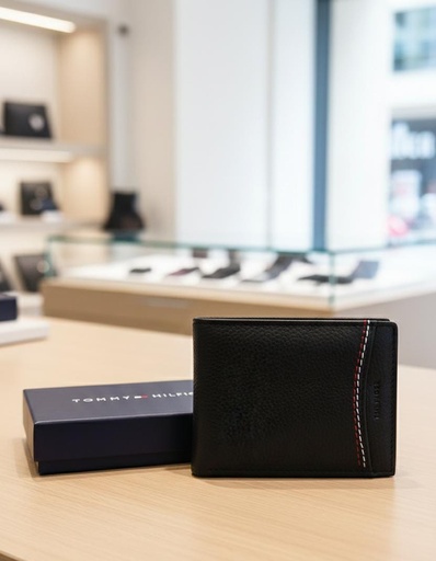 [026217556581] TOMMY BILLETERA CAFE OSCURO HOMBRE