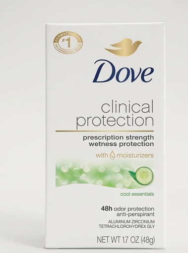 [079400008787] DOVE DESODORANTE CLINICAL PEPINO 48g