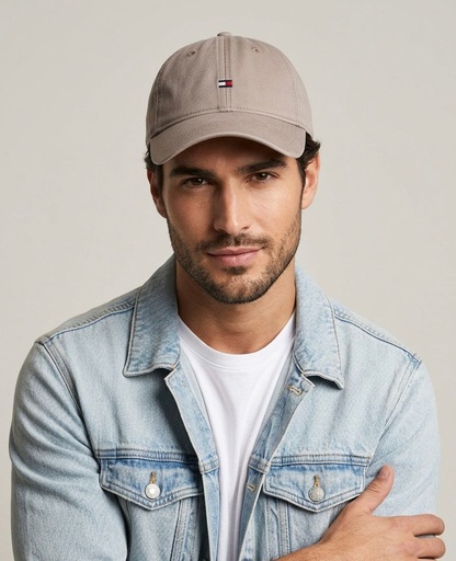 [198928048386] TOMMY GORRA BEIGE