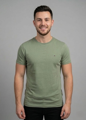 TOMMY CAMISETA VERDE CLARO  78JA561VC