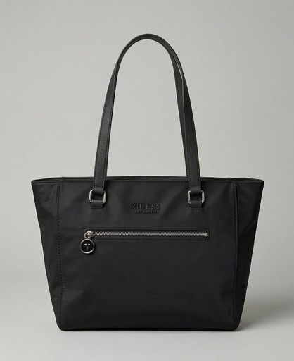 [198659084660] GUESS CARTERA NEGRA MEDIANA MUJER
