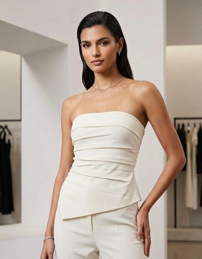 MICHEL BLUSA BLANCO SH220B