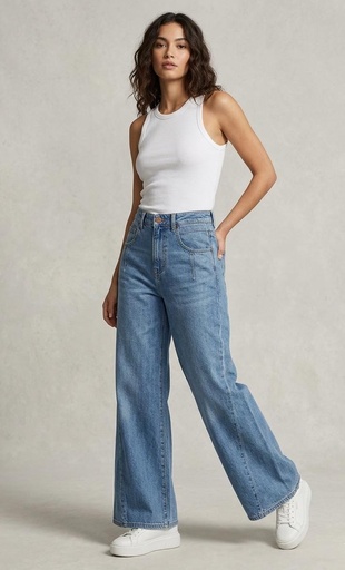 I&M MON JEANS AZUL CLARO M5348HW