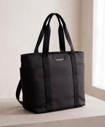 [198296364347] TOMMY CARTERA NEGRO GRANDE