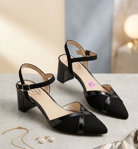 [914130] SIMPLY COMFORT ZAPATILLAS NEGRO TACON