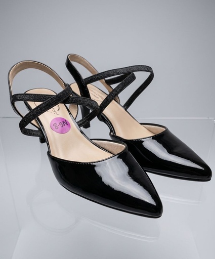 SIMPLU CONFORT ZAPATILLAS NEGRO CHAROL MARCELLAC