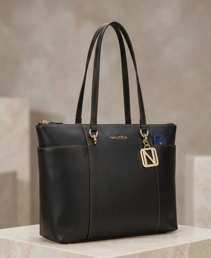 [077979833724] NAUTICA CARTERA NEGRO GRANDE