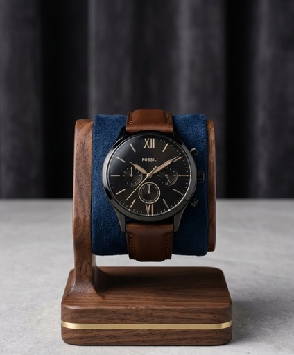[796483678682] FOSSIL RELOJ HOMBRE NEGRO-CAFE (BQM2453)