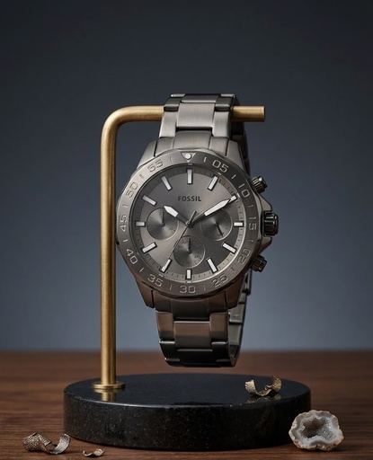 [807320020288] FOSSIL RELOJ GRIS OSCURO H. BQM2491