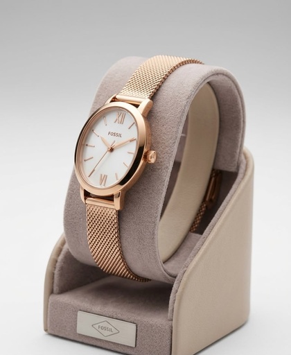 [807320024767] FOSSIL RELOJ OVALADO BRONCE BQW5018