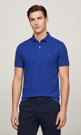 TOMMY CAMISETA AZUL ELECTRICO XM03524