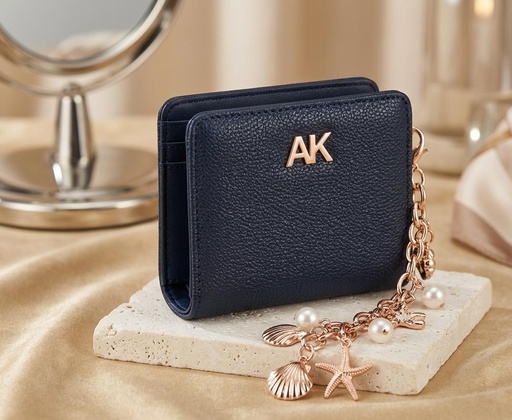 [192815139515] ANNE KLEIN MINI MONEDERO AZUL M.