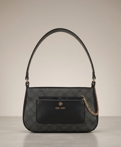 [193314241440] NINE WEST CARTERA NGR-GRIS PEQUE