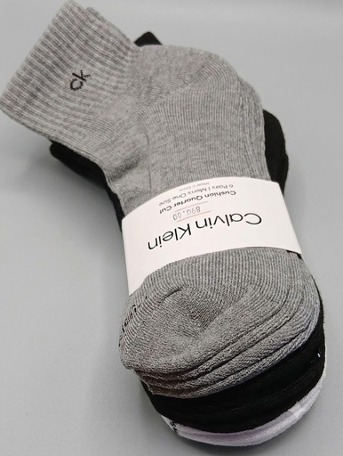 [19482076670] CALVIN KLEIN SET CALCETINES 6PZS CLRS