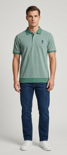 POLO CAMISETA C/P VERDE PTNS 11P0180E1V